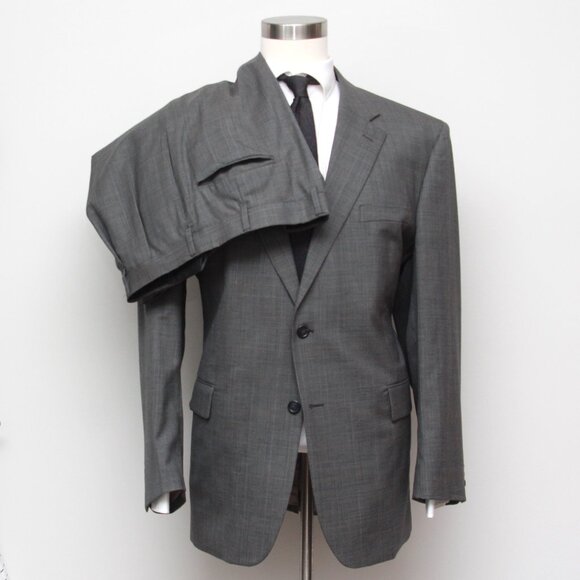 Jos A Bank Men's 2 pc Suit Blazer 46R Jacket Pants 41Wx28L E02130‎ - Picture 1 of 13
